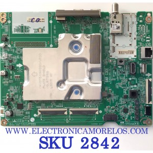 MAIN PARA SMART TV LG 4K UHD (3840 x 2160) con ThinQ AI / NUMERO DE PARTE EBT66748103 / EAX69462206(1.0) / RU1061A8C5 / 1KEBT000-02MZ / PANEL NC700TQG-VSKP1 / DISPLAY JE695R3HD87 / MODELO 70NANO75UPA